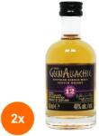 The GlenAllachie Set 2 x Whisky Glenallachie 12 Ani, Single Malt, 46%, 50 ml