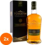 TOMATIN Set 2 x Whisky Tomatin 12 Ani, Bourbon, 43%, 1 l