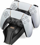 Snakebyte PS5 Twin Charge 5 Kontroller Töltőállomás, Fekete (SB916151)