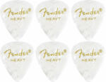 Fender 351 Shape Premium 6 White Перце за китара (<![CDATA[098-2351-505-6PACK-SET]]>)