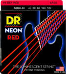 DR Strings NRB5-40 Neon Red Light 5-String