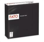 FATO Szalvéta, 1/4 hajtogatott, 33x33 cm, FATO Smart Table , fekete (KHT1059)