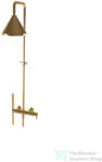 Bugnatese ORION zuhanyrendszer 20 cm-es fejzuhannyal, zuhanyszettel, szálcsiszolt arany 5642COS (5642COS)