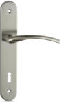 Maestro Modern Cool hosszúcímes ajtókilincs garnitúra (szatén nikkel, 90 mm, kulcslyukas)