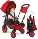 smarTrike STR7 Összecsukható gyermek tricikli/babakocsi, 8 az 1-ben, piros, 6m-3év