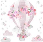 Pastelowe Falmatrica - Rózsaszín hőlégballon
