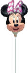 Minnie Disney Minnie felfújt mini fólia lufi 22 cm