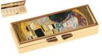 Fridolin Gyógyszeres fémdoboz 7 fakkos 10x1, 8x3cm, Klimt: The Kiss