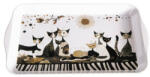 Fridolin Fémtálca 32x2x19cm, Rosina Wachtmeister: Cats Sepia - perfectodekor