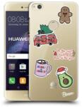 Picasee Husă transparentă din silicon pentru Huawei P9 Lite 2017 - Christmas Stickers