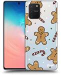Picasee Husă transparentă din silicon pentru Samsung Galaxy S10 Lite - Gingerbread
