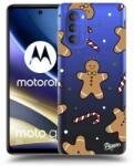 Picasee Husă transparentă din silicon pentru Motorola Moto G51 - Gingerbread