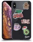 Picasee ULTIMATE CASE pentru Apple iPhone XS Max - Christmas Stickers