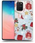 Picasee Husă transparentă din silicon pentru Samsung Galaxy S10 Lite - Christmas