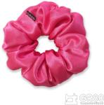 GR80 Unikornis pink szatén selyem hajgumi, scrunchie