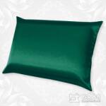 GR80 Smaragdzöld szatén párnahuzat - minőségi selyem ágynemű