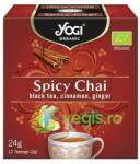 YOGI TEA Ceai Negru Spicy cu Scortisoara si Ghimbir Ecologic/Bio 12dz