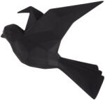 Time for home Fekete fali dekoráció Origami Bird M (PT3615BK)