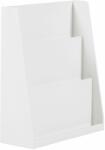 Kave Home Fehér lakkozott könyvespolc Kave Home Adiventina 69, 5 x 59, 5 cm (LF-YG0049M05)