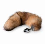 EasyToys Fox Tail Plug ET158 Silver