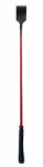 Devil Sticks Crop Polished Leather 023 Black-Red 66cm