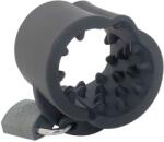 Brutus Cruncher Silicone Lockable Spiked Ball Stretcher Black