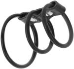 Darkness Flexible Cock Rings Triple