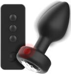 IBIZA Remote Control Anal Plug Vibrator Black Size M