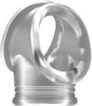 Sono No. 48 Cockring with Ball Strap Transparent