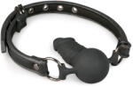 Easytoys Ball Gag with Silicone Dong Black