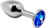 Alive Mini Metal Butt Plug Anal Pleasure Blue S