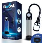 INTOYOU Boost Manual Penis Pump with Valve PSX03 Crystal