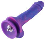HiSmith HSA58 Silicone Dildo KlicLok 8.4" Purple