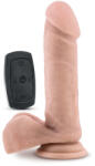 Blush Novelties Dr. Skin Silicone Dr. Beckham 8 Inch Thumping Dildo with Remote Control Vanilla
