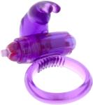 Seven Creations Rabbit Vibrating Cockring Purple