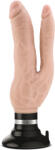 Blush Novelties Dr. Skin Cock Vibes Double Vibe Beige
