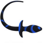Kiotos Anal Plug Dog Tail Black/Blue