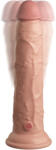 Pipedream King Cock Elite 9" Vibrating Silicone Dual Density Cock with Remote Light