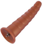 HiSmith HSA84 Tower Shape Anal Toy KlicLok 26cm Brown