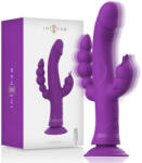 Intense Casanova Vibrator Rabbit Silicone Triple Engine Purple