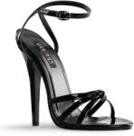 Pleaser USA Pleaser Domina-108 Blk Pat 41