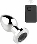 Kiotos Stainless Steel Butplug with Remote