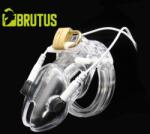 Brutus Volt Cage Electro Chastity Cage Clear