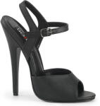 Pleaser USA Pleaser Domina-109 Blk Faux Leather 36