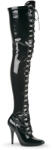 Pleaser USA Pleaser Seduce-3024 Black 44