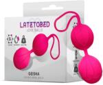 LATETOBED Geisha Double Kegel Balls Fuchsia 70g