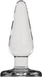 Plug & Play Butt Plug Basic 5 Inch Glass