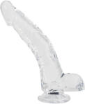 Alive Stallion Extra-Slippery Jelly Dildo Transparent