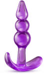 Blush Novelties B Yours Triple Bead Anal Plug Purple
