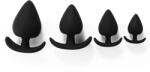 Kiotos Silicone Anchor Anal Plug Set Black